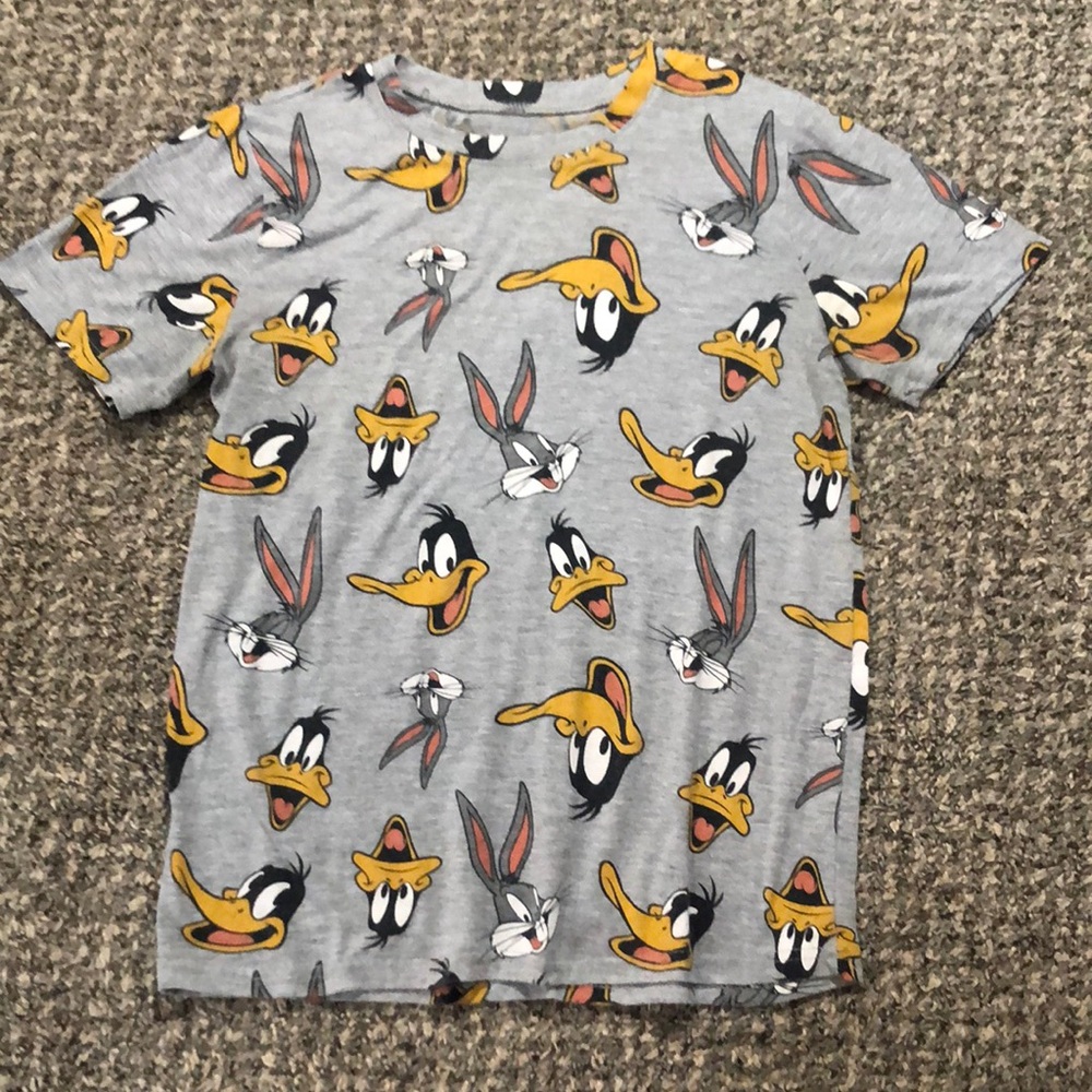 Gray Looney Tunes Tee